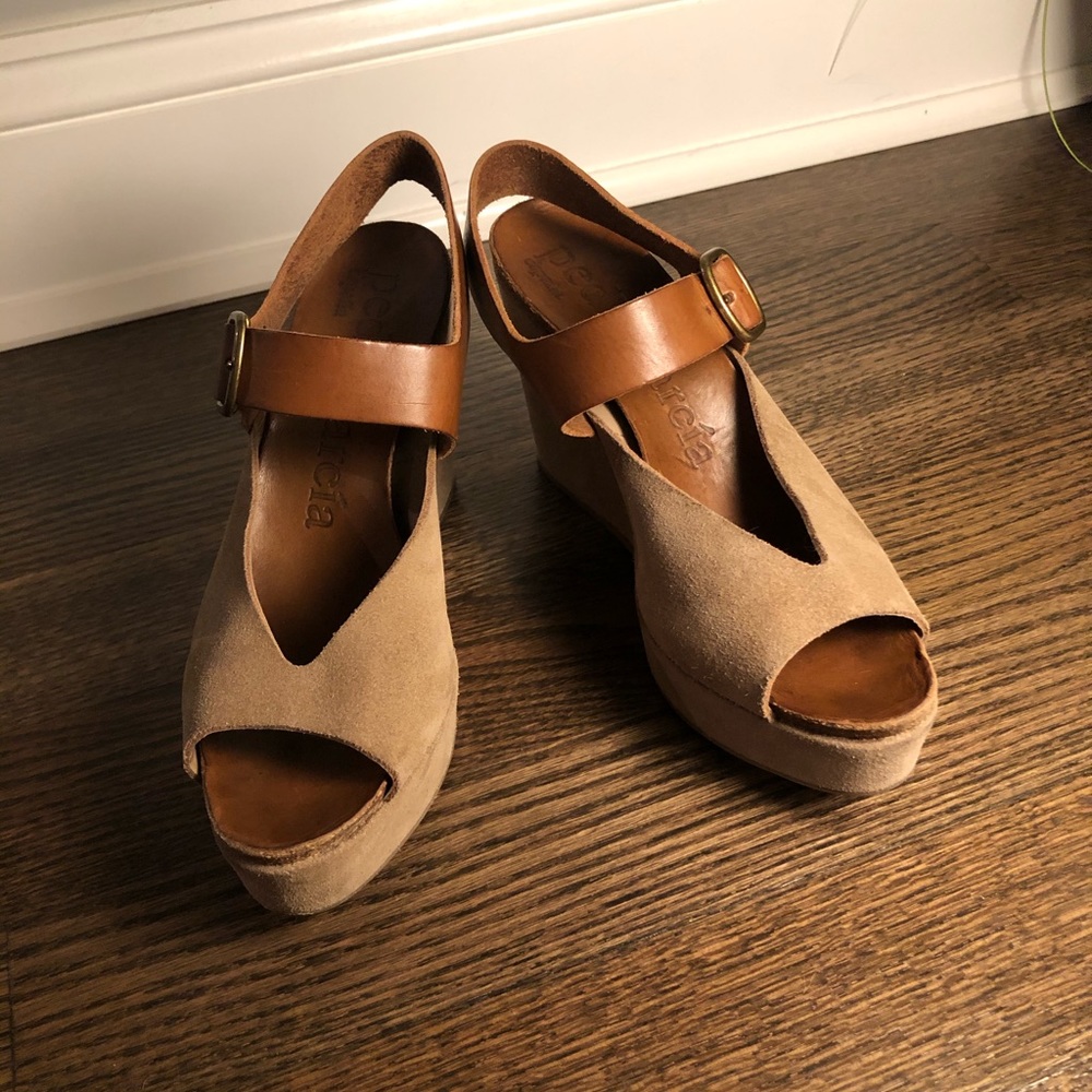 Pedro Garcia Wedge Sandals